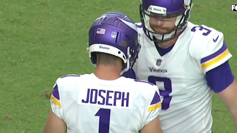 Vikings radio call thought kick in Arizona was good